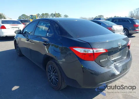 2016 Toyota Corolla Le z USA, uszkodzony, nr VIN 2T1BURHE1GC512075